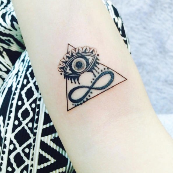 Evil Eye Protection Tattoo
