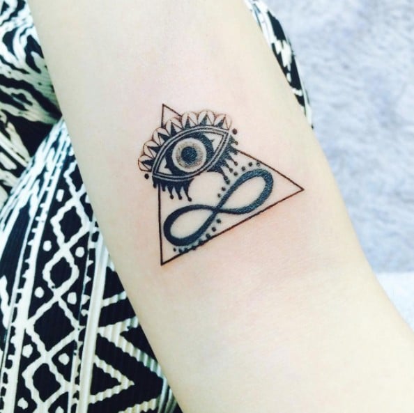 Evil Eye Tattoo  Superstition or Omen For Good Luck