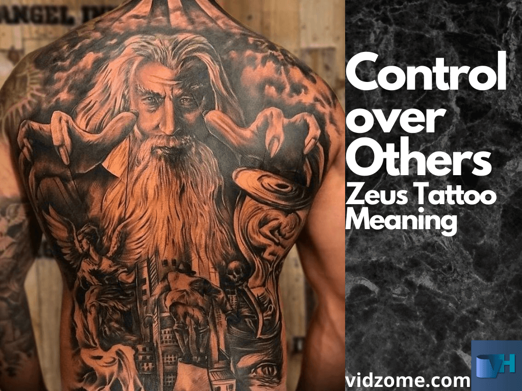Zeus Tattoo meaning Control over others