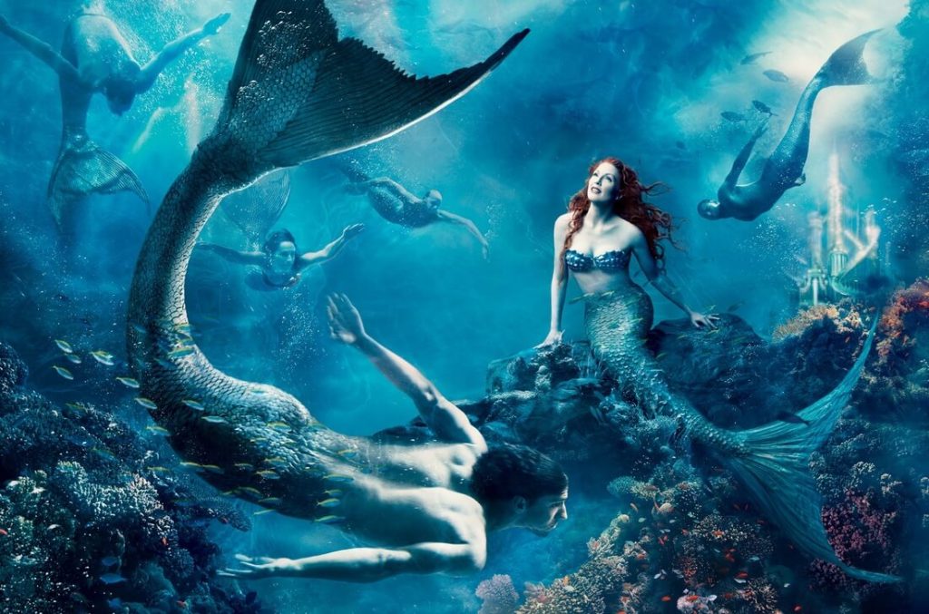 Siren and Mermaid in roman mythology