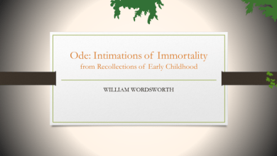 Photo of Ode: Intimations of Immortality Summary (Line by Line) +PPT