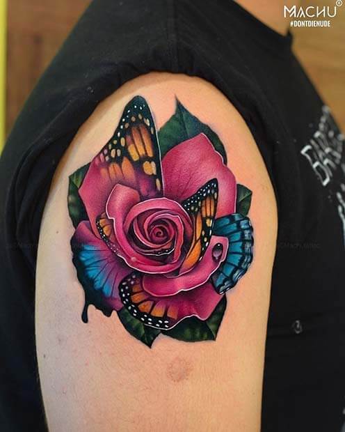 Butterfly_Tattoo_Rose