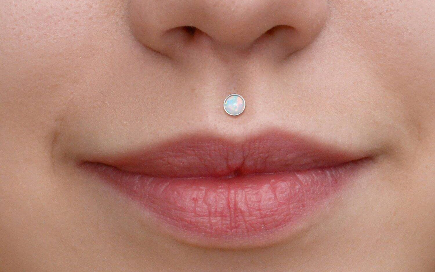 Medusa Piercing scar