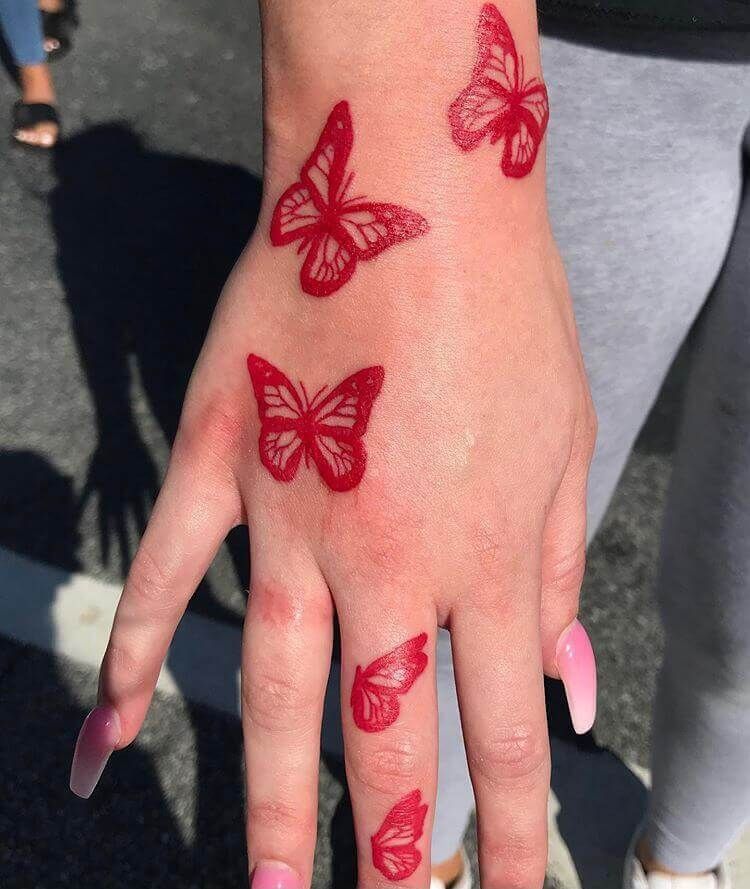 Tattoobaba on Twitter Red butterfly tattoo tattooed inked jaipur  Butterflytattoo tattooinindia tattooinjaipur instaartist workhard  jaipur tattooartist artist tattooshopinjaipur studio artstudio  jaipurartist instadaily instafashion 