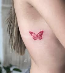 small butterfly tattoo