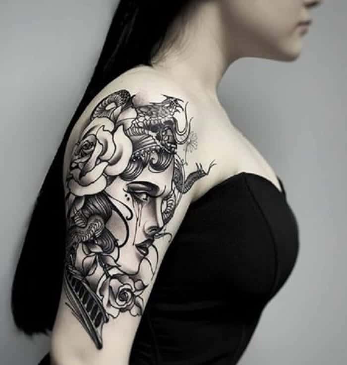 Medusa Tattoo Meaning for females