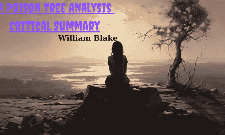 A Poison Tree Analysis by William Blake